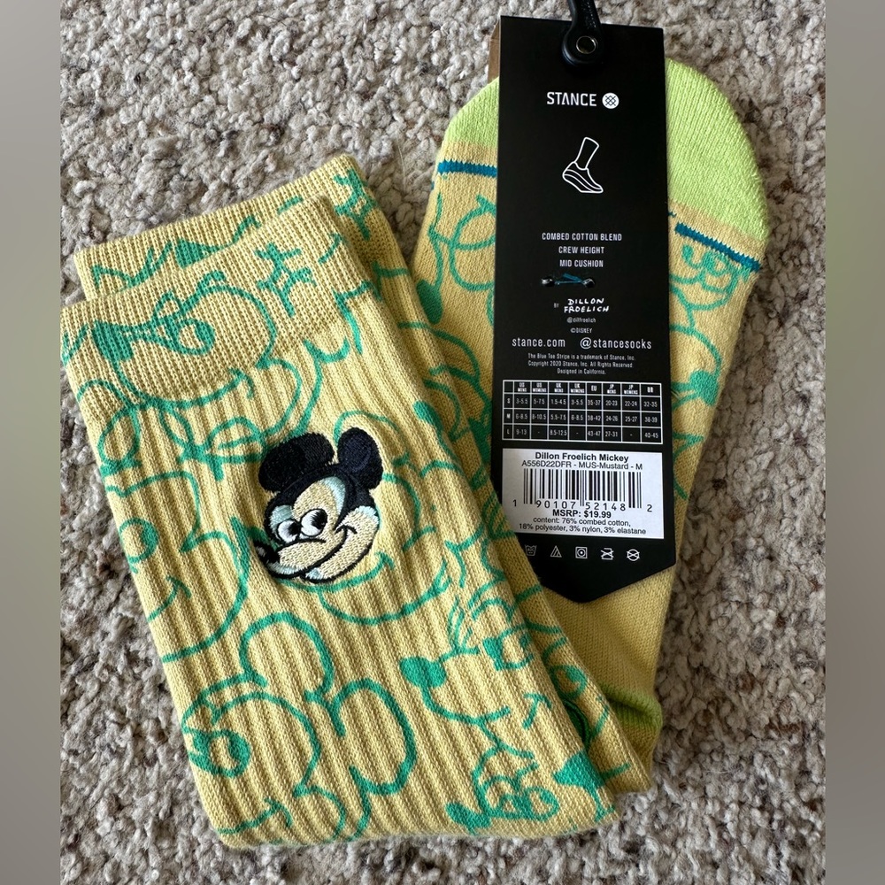 Disney Mickey Mouse stance socks
